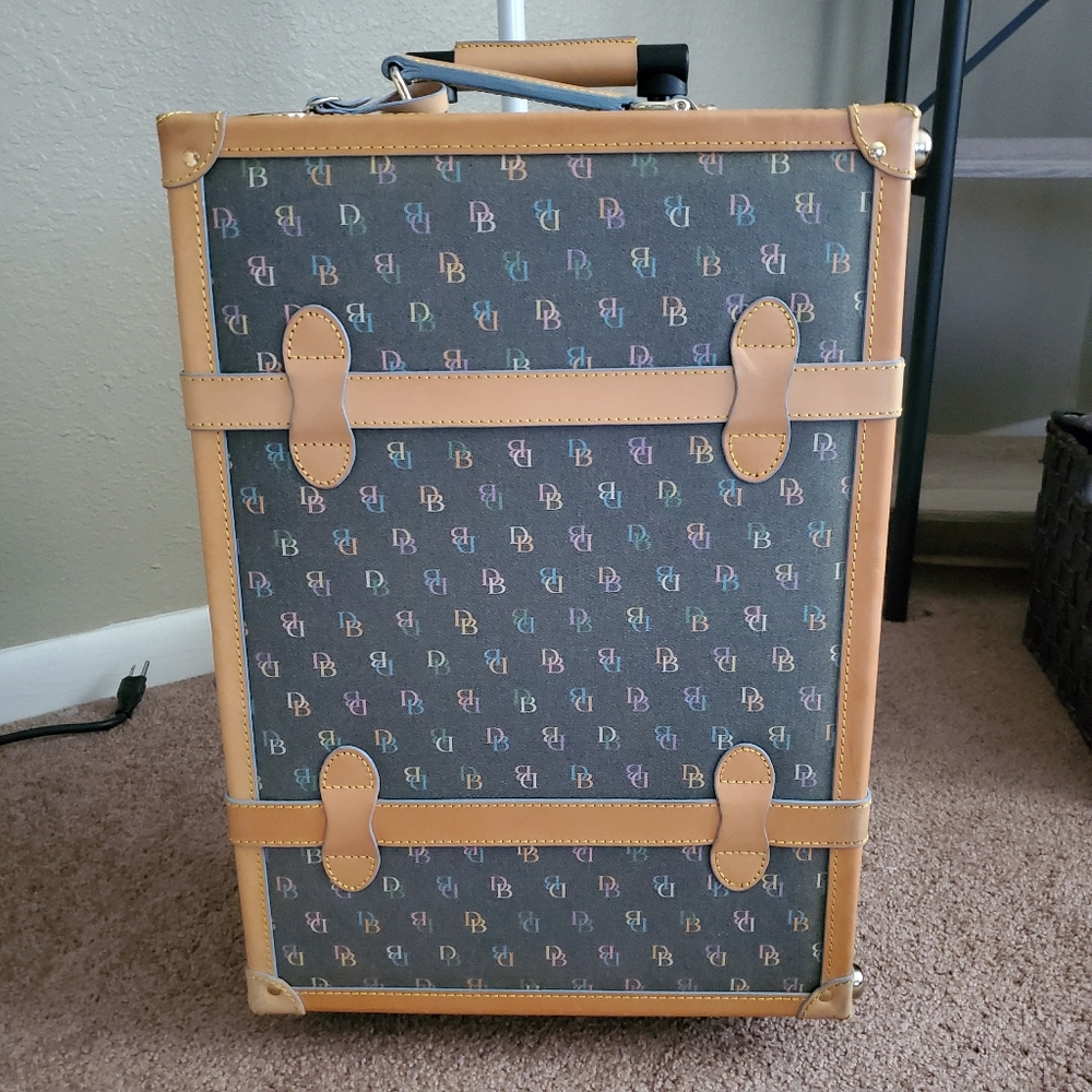 Dooney & Bourke Monogram Black Rolling Luggage